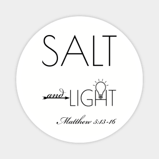 Christian Shirts Salt And Light Magnet